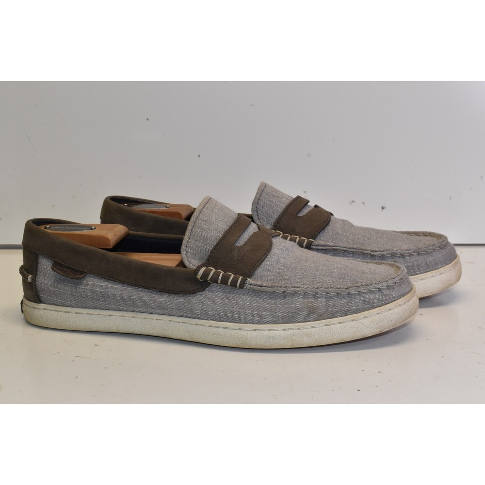 Cole Haan 1928 Nantucket Slip on Loafers Gray Mens Size 10.5 Casual Shoes C30496